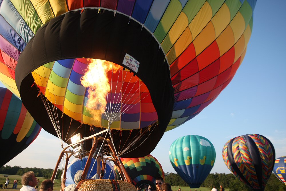 ¿Sabes el funcionamiento de los globos de aire caliente? Adelantando