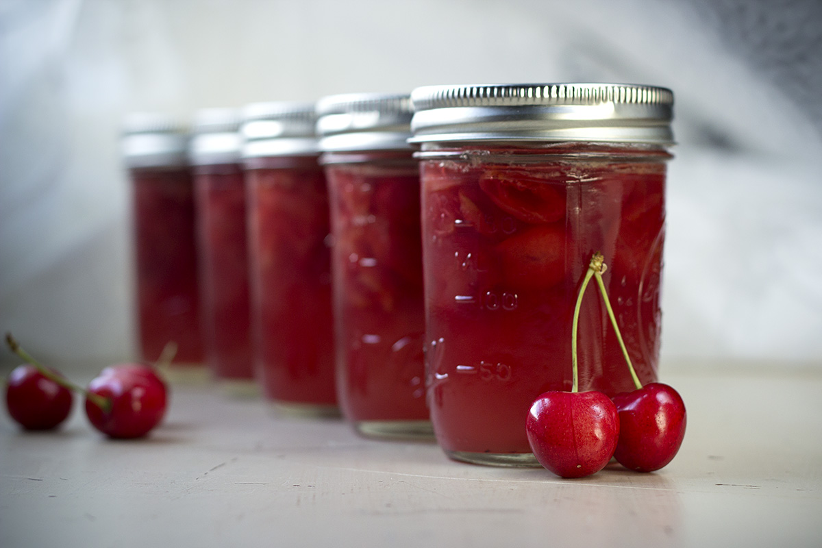  steph chows Boozy Cherry Jam