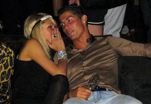 Paris Hilton alleged relationship with Cristiano Ronaldo