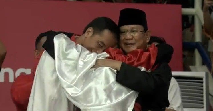 Foto Dan Gambar Kebersamaan Presiden Jokowi Dan Pak Prabowo Di Asian