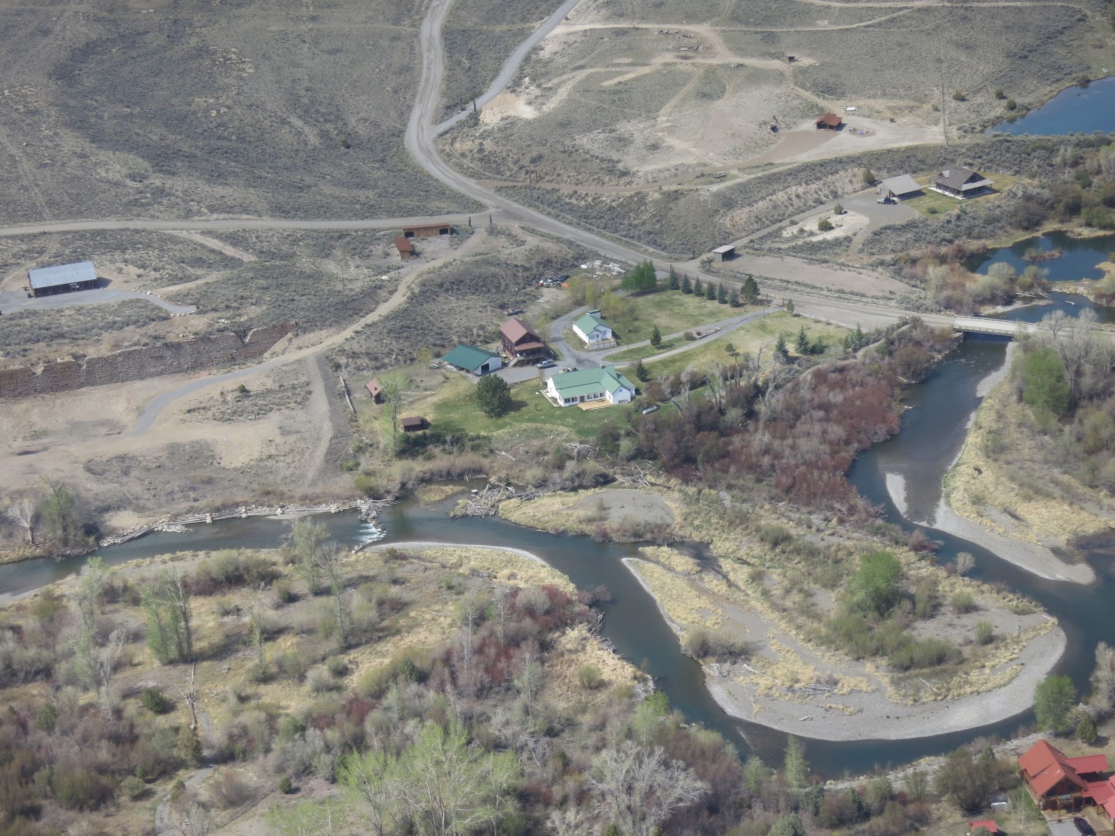 Mackay, Idaho 83251 Views of Mackay, Idaho From Cessna 179 Taken May