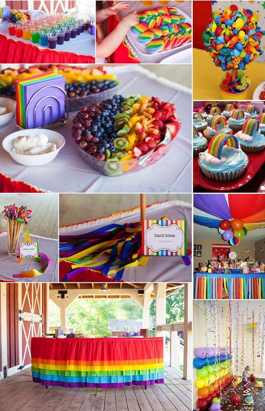 Wonky Patchwork Rainbow Party 2