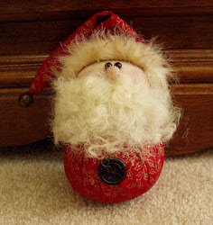 Roly Poly Santa Ornament ePattern