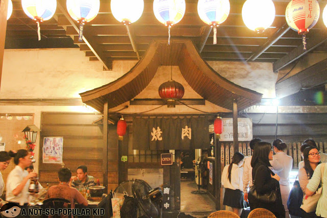 The Facade of Urameshi-Ya Japanese Restaurant