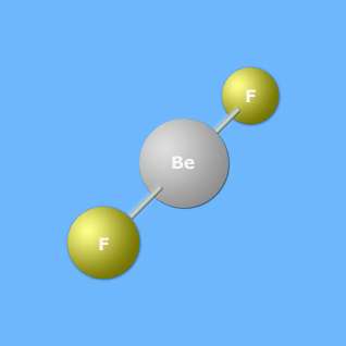 bond angle: 180 °. The Lewis structures of BeF2 and BeCl2. shape of molecul...