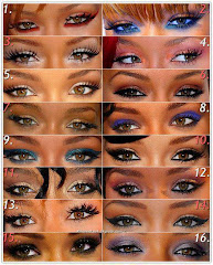 Rihanna's Smokey Eyes