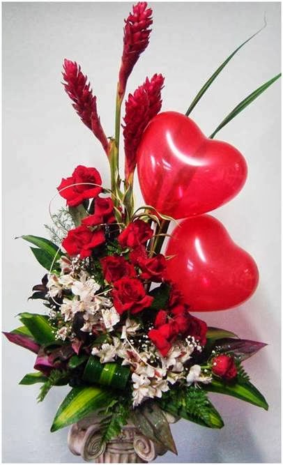 La Doctora De Las Plantas: Cinco tips para arreglos florales en el Día de  San Valentín (Five tips for flower arrangements on Valentines´s Day)