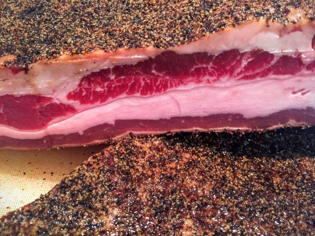 Kosher Doshers Koshcuterie {koshkooturee} Beef Navel Bacon