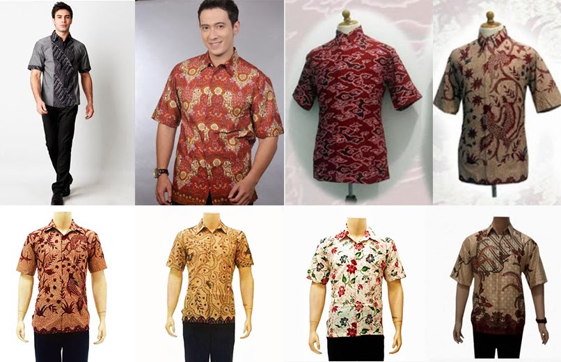  Contoh  Gambar  Trend Fashion Baju  Batik Pria 2014 INFO 