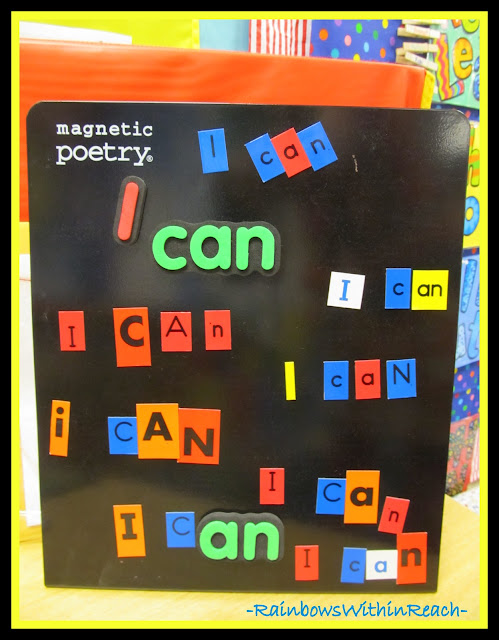 photo of: Affirmation and Sight Words: I Can, I Can, I Can!