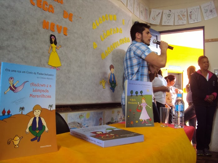 Centauro Alado: ESCOLA MUNICIPAL FREDERICO DIHL RECEBE O AUTOR ...
