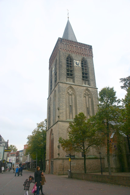 Church steeple in Ede