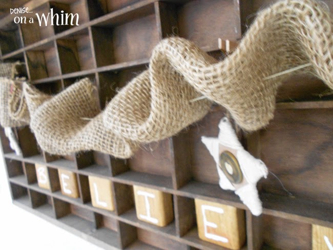 Burlap Garland  | Denise on a Whim
