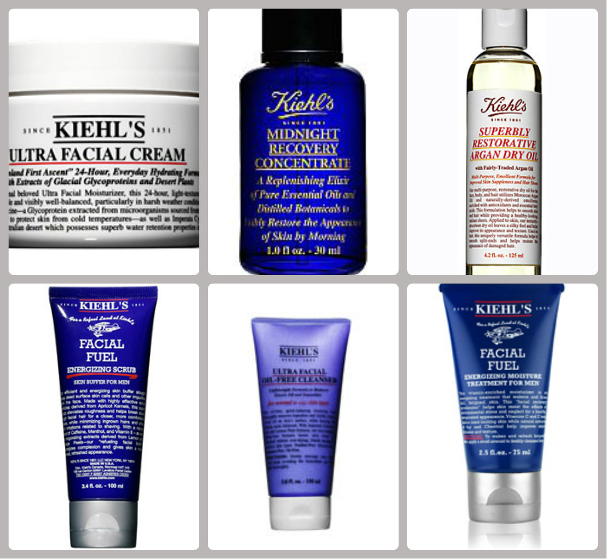 My Small Obsessions AMAZING skincare products by Kiehl's