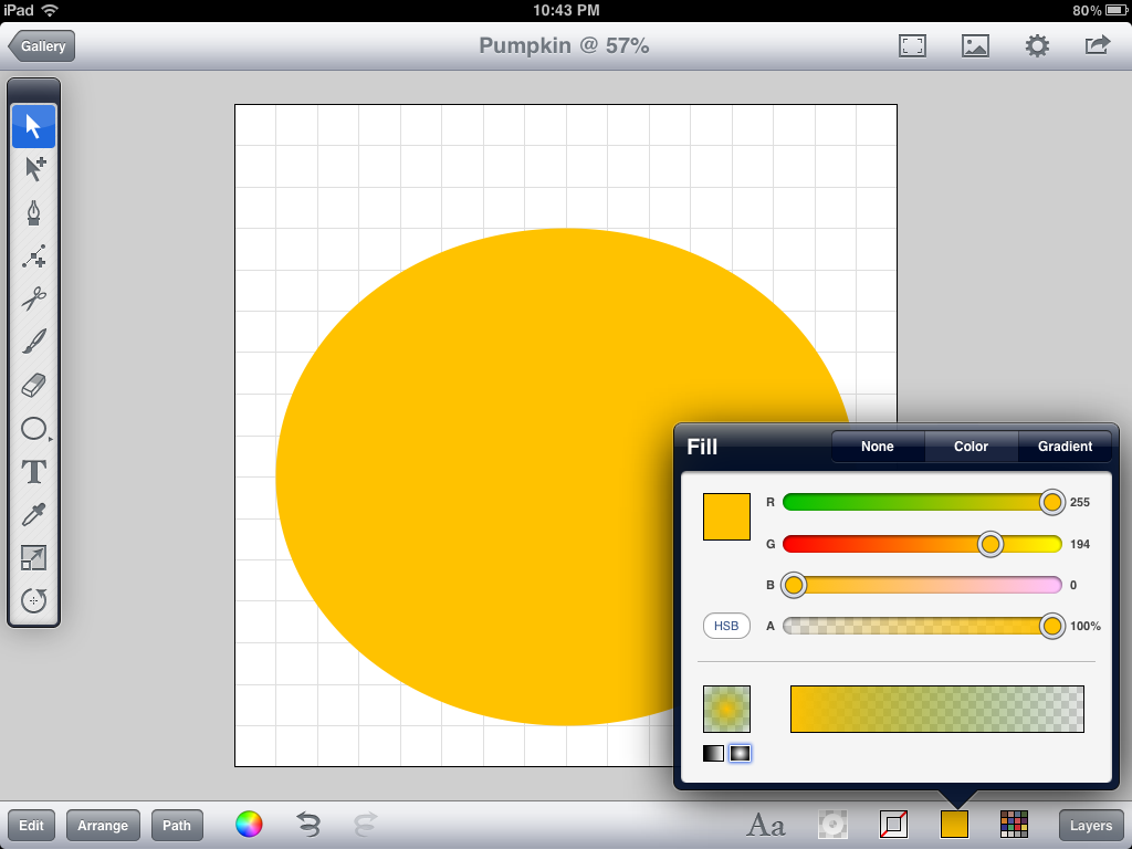 DigitalDrawer: Draw a Pumpkin