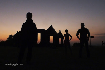 sunset candi boko sunset candi boko