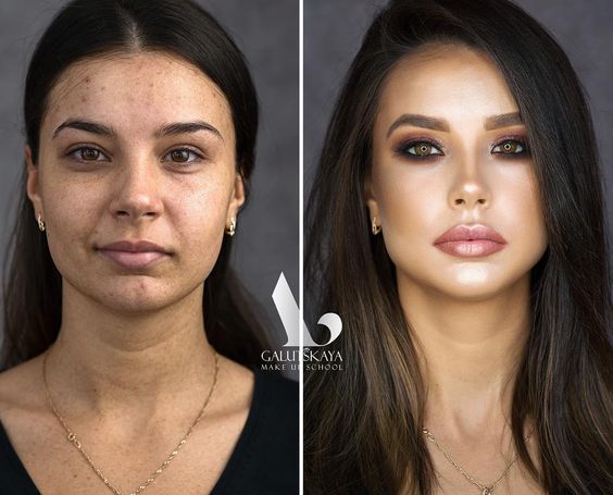 maquiagem transformação