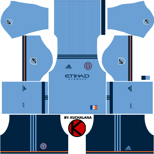 New York City FC Kits 2018 - Dream League Soccer