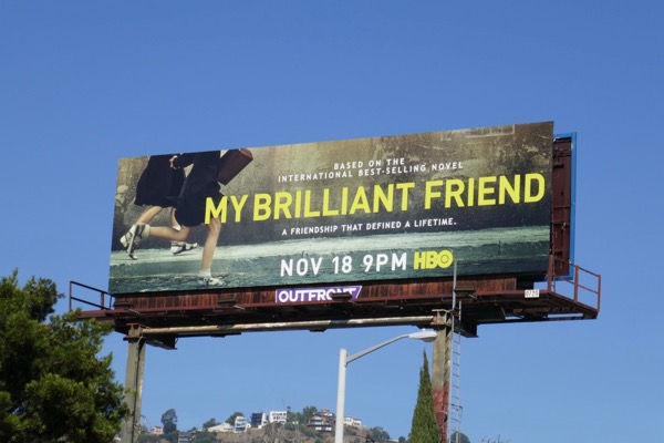 Daily Billboard My Brilliant Friend Series Premiere Tv Billboards