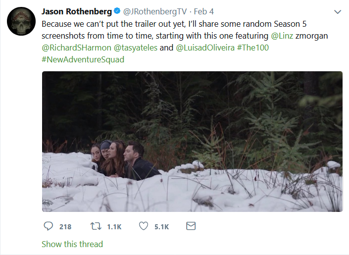 8th January 2018 - Promotional Photo