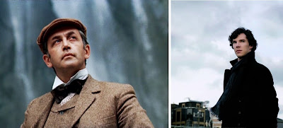Happy Birthday Vasily Livanov and Benedict Cumberbatch Sherlock Holmes actors in Russian adaptation and British BBC series 19 July 2013