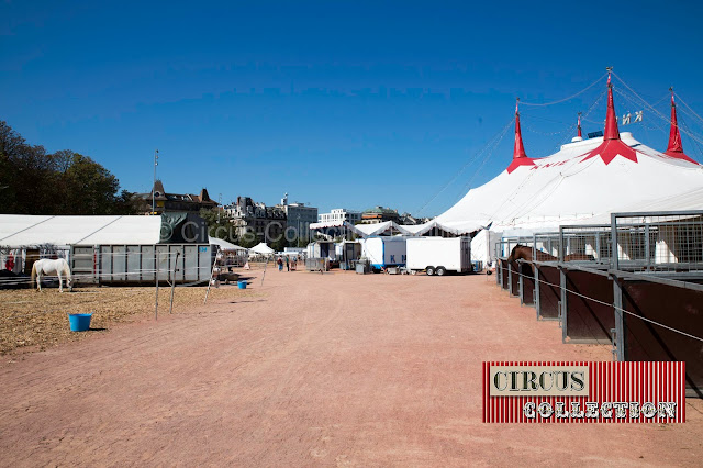 vue générale de l'arrière du cirque