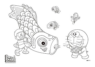 doraemon coloring pages to print free
