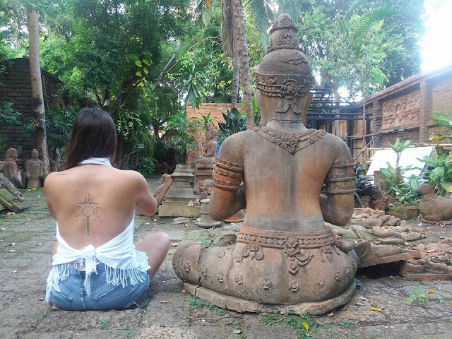 Thai buddhist tattoos traditional Getting A