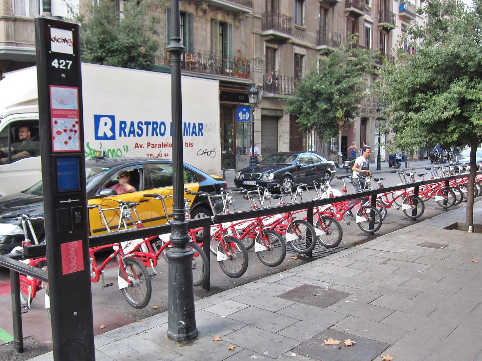 Where Is Darren Now? Bicing Barcelona's Bicycle Sharing Program