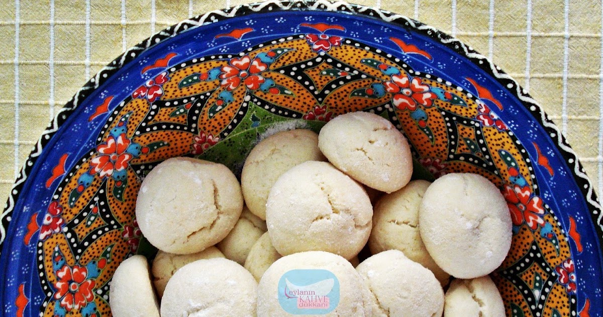 Pudra Şekeri Mantolu Nişastalı Kurabiye Leyla�nın Kahve Dükkanı