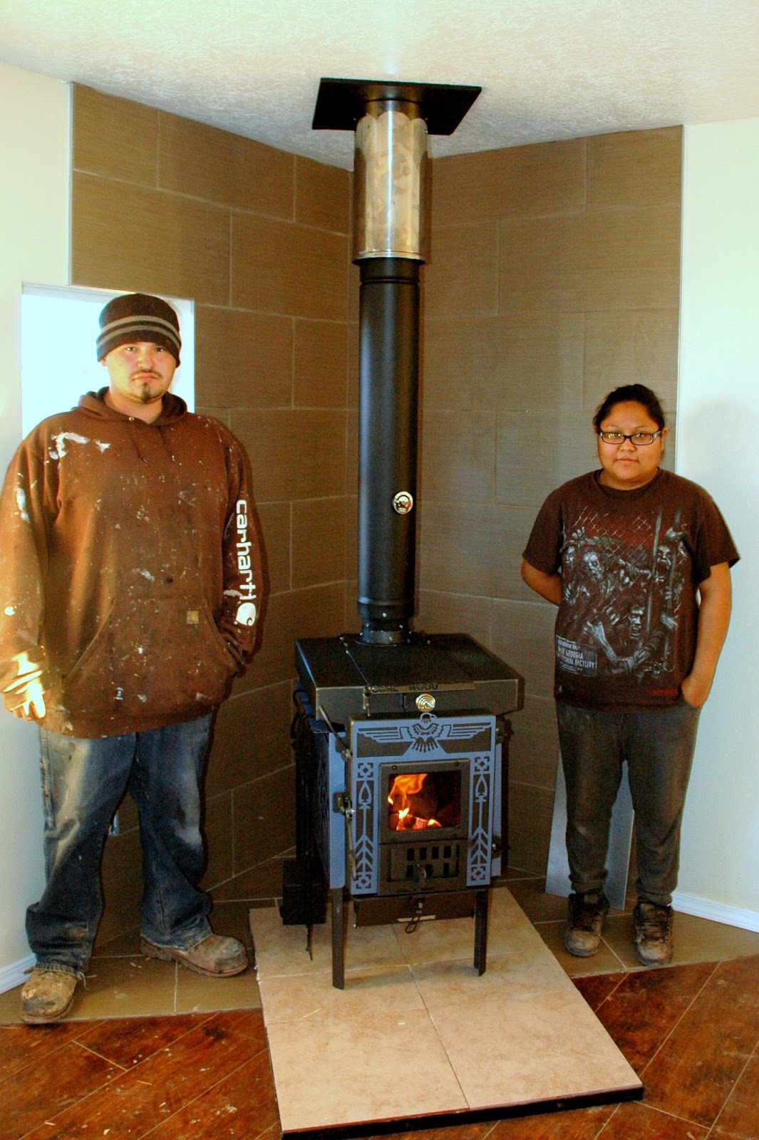 Woodstock Soapstone Co. Blog The Second Beta Stove Installation at the