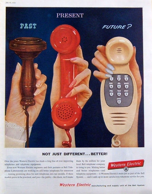Antiguos anuncios futuristas - Retrofuturismo