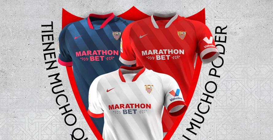 Sevilla 20 21 Home Away Third Kits Released Footy Headlines