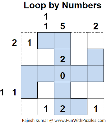 Loop by Numbers (Mini Puzzles Series #22) Solution