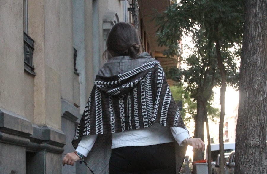 DIY Cómo hacer poncho muy fácil blog diy y blog de costura.