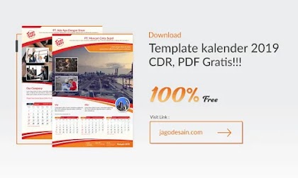 Download Template Kalender 2019 CDR Lengkap Dengan Tanggalan Jawa dan Hijriyah Gratis