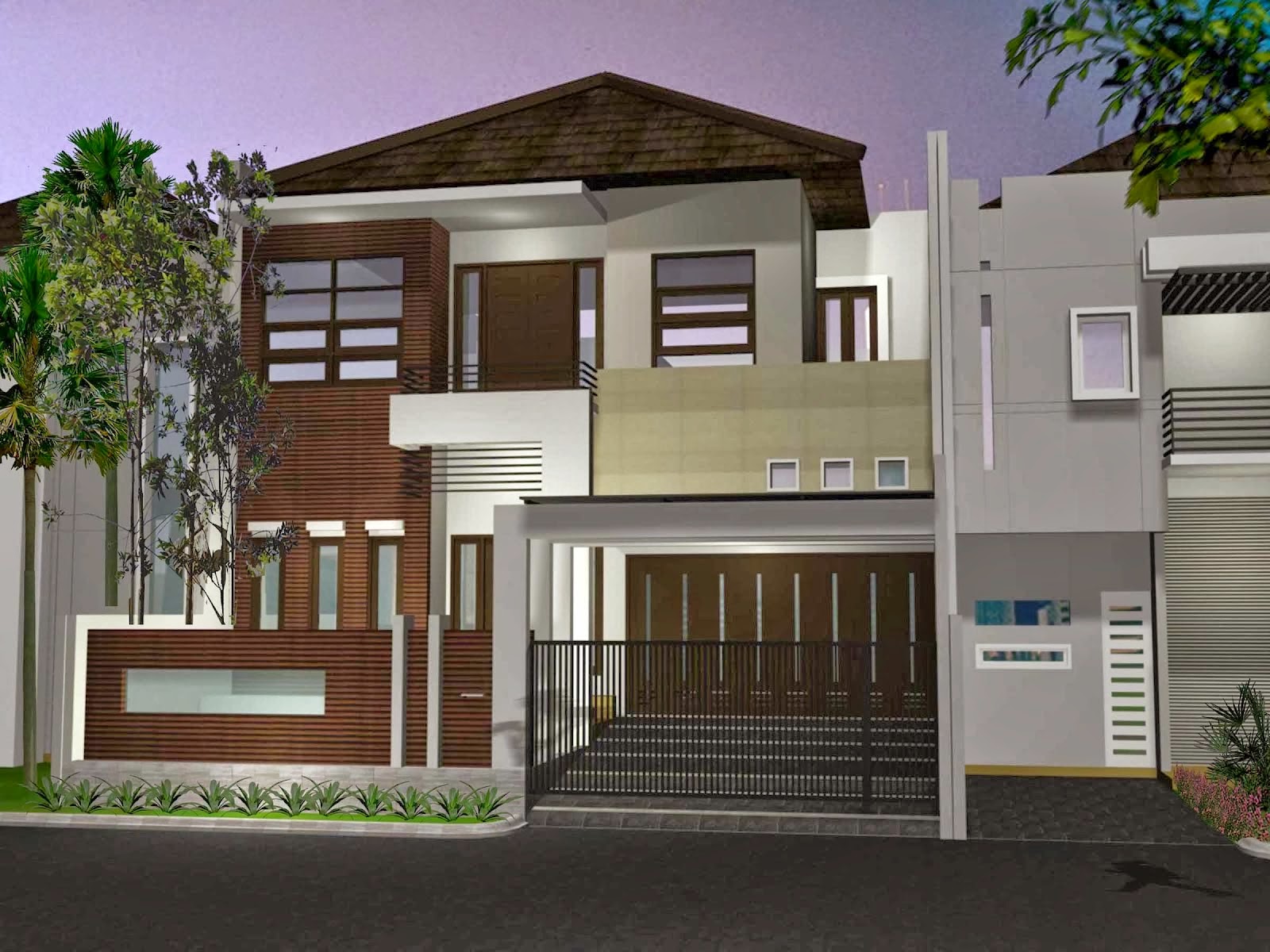 Desain Rumah Berlantai 2 Modern 2014 Desain Properti Indonesia