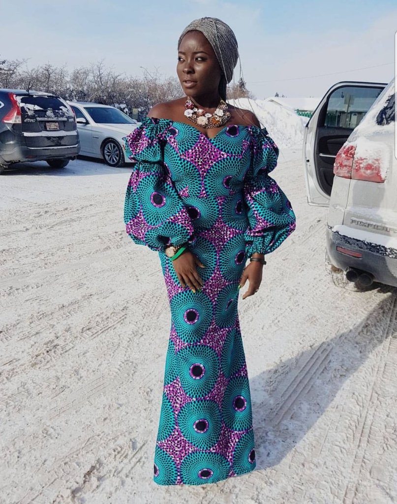 Ankara Long Dresses 2018 2025