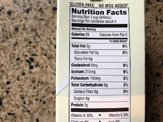 Kitchen Basics - Unsalted Vegetable Stock - Nutrition Facts