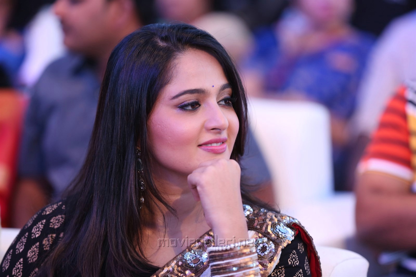 Anushka Shetty at Baahubali Audio Release - Stills