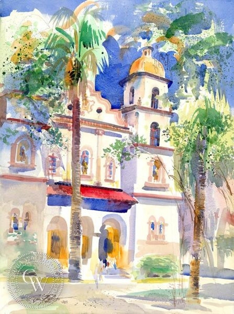 Kenneth Potter [1926-2011] | American Watercolor Artist