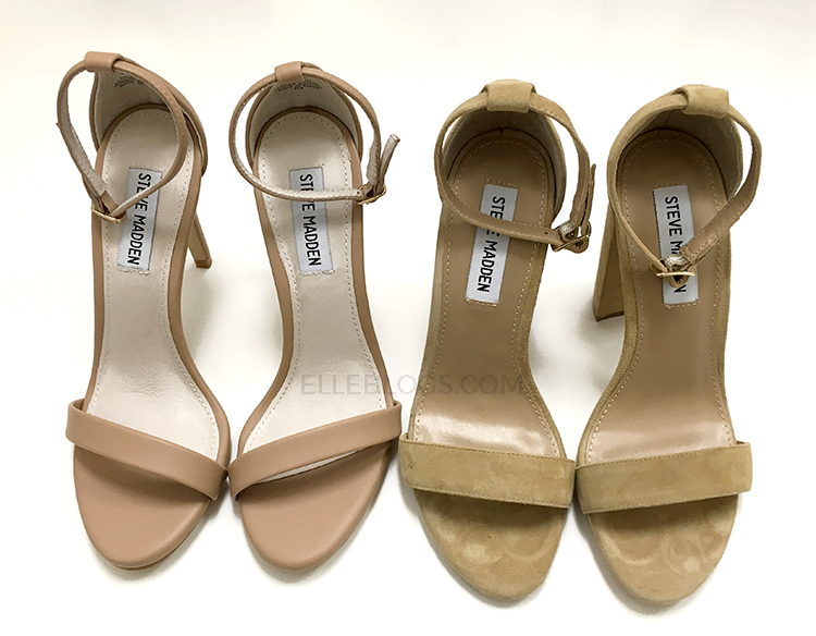 steve madden carrson sandal taupe suede