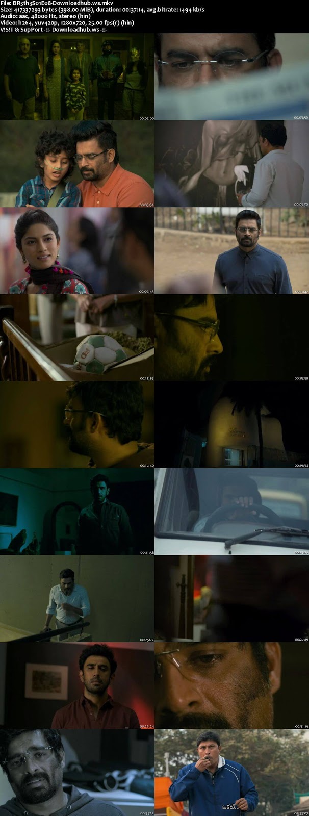 Breathe S01E08 Hindi 400MB HDRip 720p x264