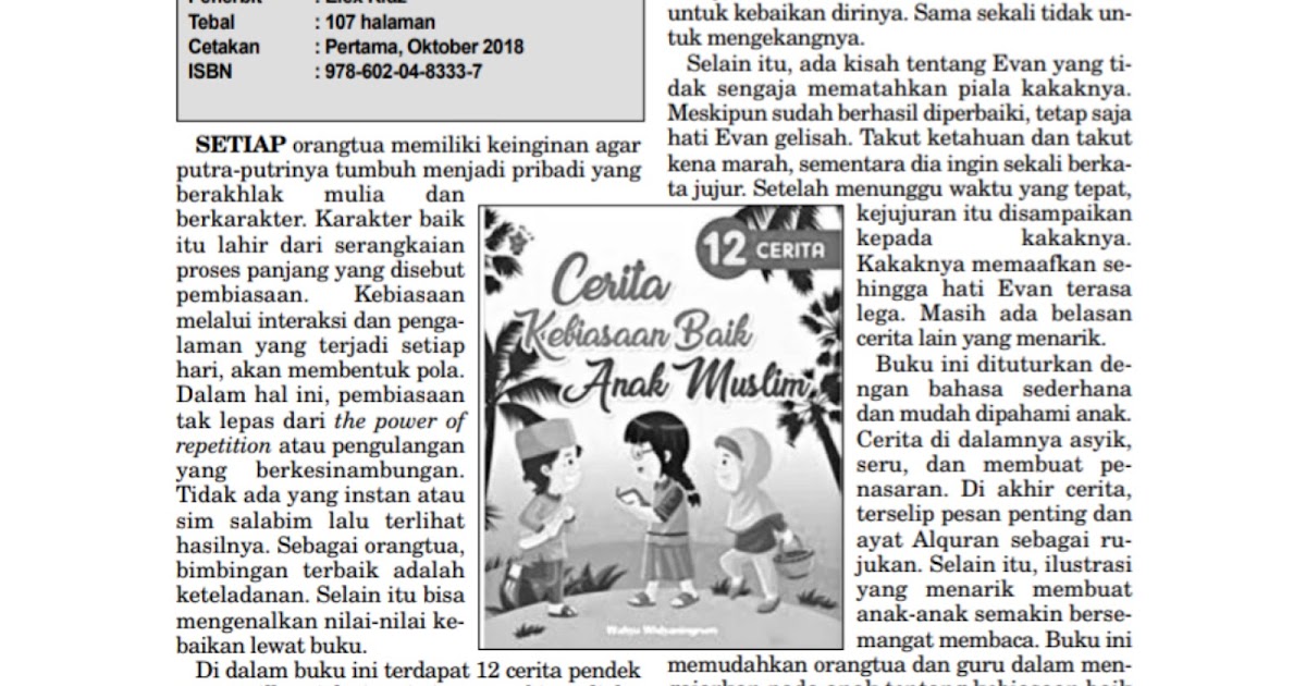 Sinopsis Buku Cerita Dongeng mweosmalay