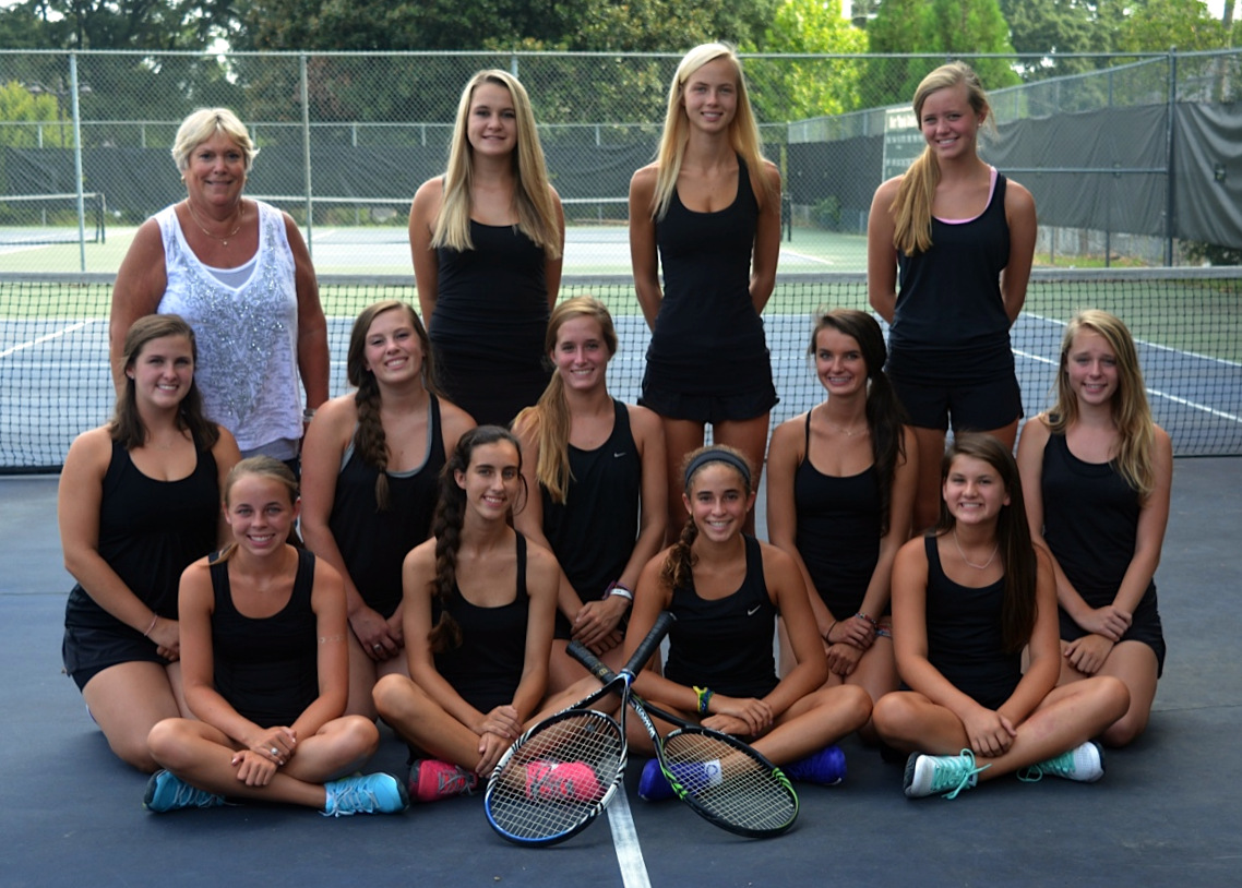 Back Coach Andy Fowler, Alison Austin, Wynn Burrus, Shields