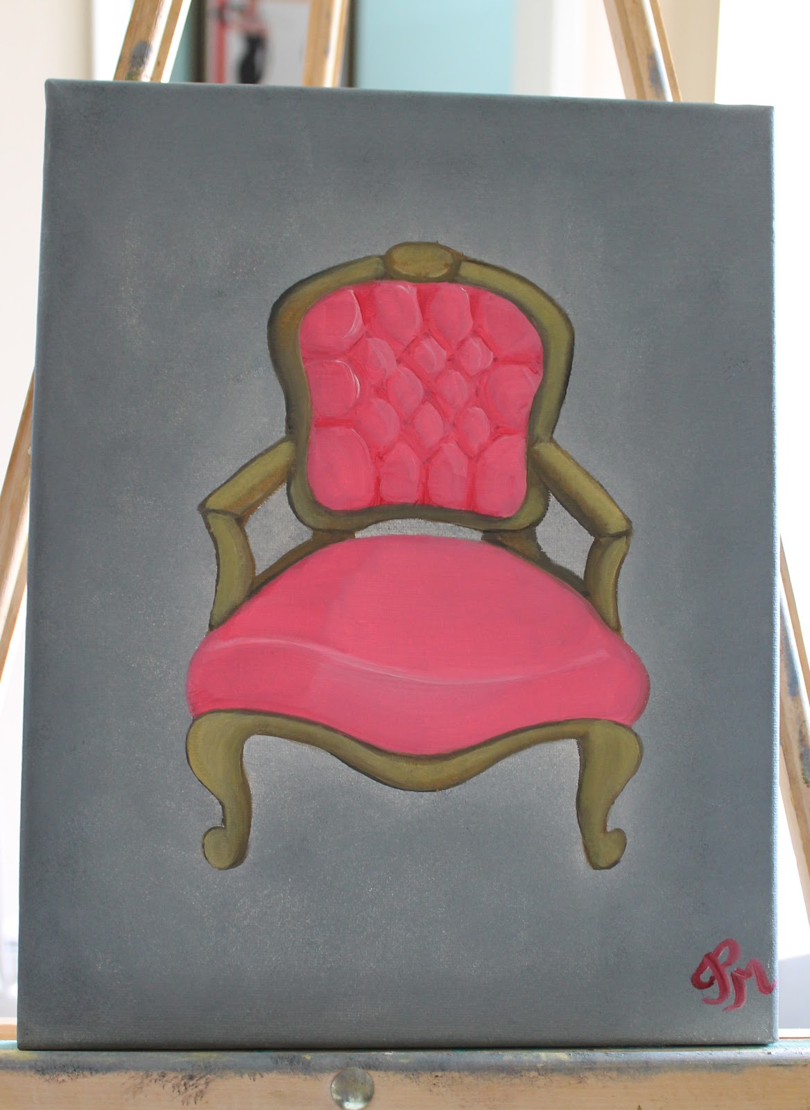 Painting No 4- Majestic Chair