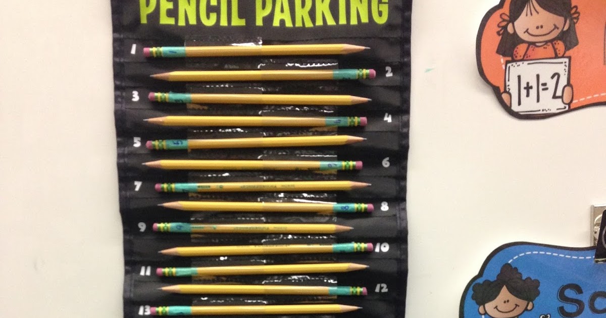 Education Whimsy Pencil Parking
