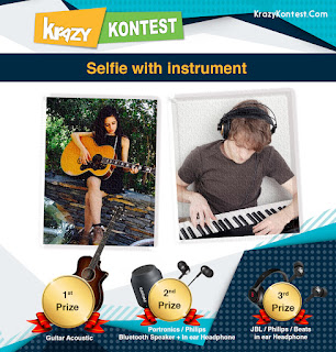 Seflie Instrument Contest Win Mega Prizes