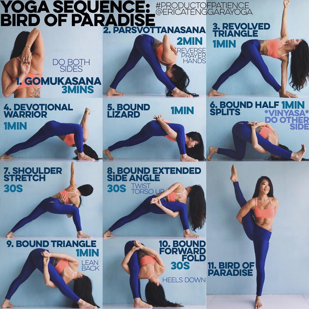 Yoga Sequence Practice At Home Healthy Lifestyle