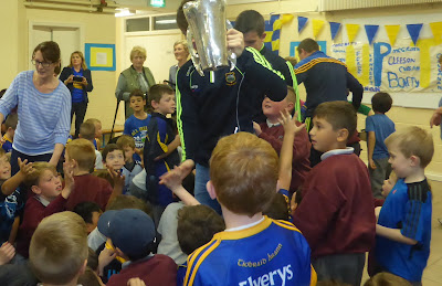 Liam McCarthy & the Irish Press cups come to the CBS